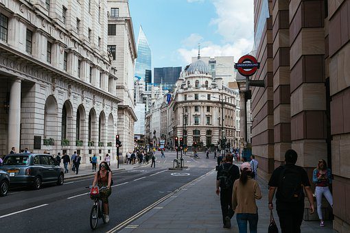 City Of London, Bank, London, England