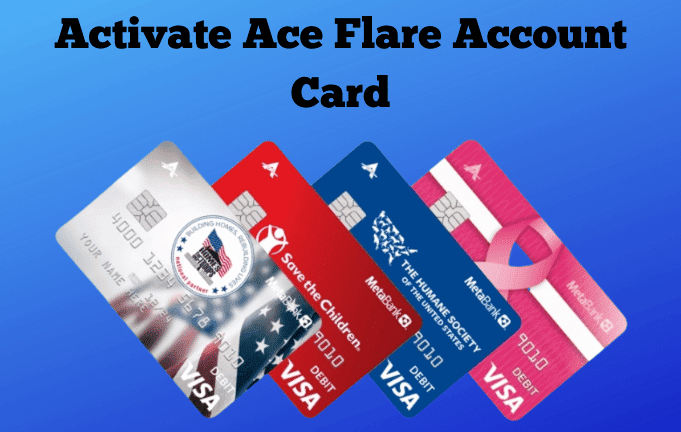 activate ace flare account card