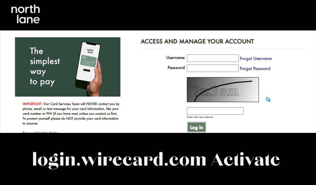 login.wirecard.com activate