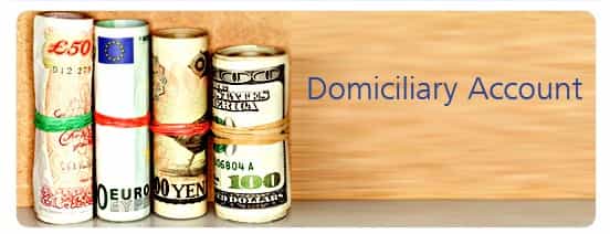 domiciliary account